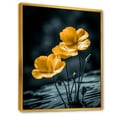 thumbnail image 2 of Designart "Seaside Buttercup Display" Buttercups Floater Framed Wall Art Prints, 2 of 5