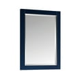 thumbnail image 3 of AVANITY  Mason 24 in. Wall Mounted Mirror with Brushed Silver Trim - 24"W x 32"H Navy Blue Blue, 3 of 5
