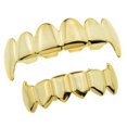 thumbnail image 1 of Parrillas chapadas en oro de 18 quilates,Dientes de parrilla,parrillas de boca,Disfraz de dientes,Tapas de dientes,Dientes afilados,Víspera de Todos los ,Hip hop,Hombres de roca Hugo Parrillas chapadas en oro de 18 quilates, 1 of 10