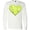 AA-White, variant on Inktastic Tennis Ball in Heart Long Sleeve T-Shirt
