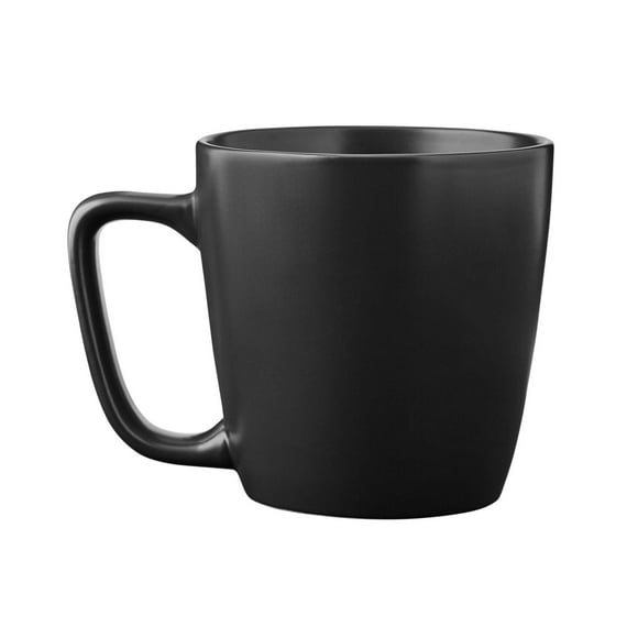 Mainstays Alessandra Matte Black Stoneware Mug, 14-Ounce, MS MUG ALLESANDRA