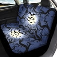 thumbnail image 4 of Uourmeti Halloween Night Scene Car Seat Covers 3 Pieces Car Seat Covers Full Set Breathable Easy to Install Suitable for Sedans Trucks, 4 of 10