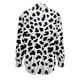 thumbnail image 2 of TaTaai Ladies Stylish Printed Blouse Long Sleeve Round Neck Casual Polyester Top Lightweight Soft Asian Size Runs Small Gift, 2 of 5