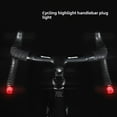 thumbnail image 2 of ESLNF Adjustable Head Bicycle Handlebar Light - Waterproof Safety Alert Lamp for Night Riding, Mountain & Road Bikes - 360° Visibility, Durable Material, Easy Installation Essential Cycling Accessory, 2 of 6