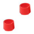 thumbnail image 1 of maskred Réglable en Silicone Saxophone Clip de Fixation Polyvalent et Pratique Saxophone Accessoires pour les Professionnels Concert Rouge 3 x 2cm 2Set, 1 of 6