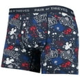 thumbnail image 4 of Men's Pair of Thieves Navy/Blue New York Yankees Super Fit 2-Pack Boxer Briefs Set, 4 of 5