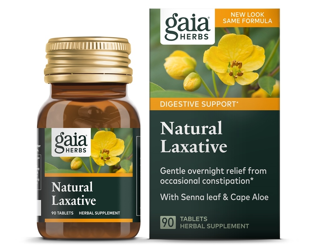 Gaia Herbs Natural Laxative Digestive Support 90 Tablet(s