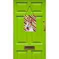 thumbnail image 2 of Wire Fox Terrier Candy Cane Christmas Wall or Door Hanging Prints, 2 of 2