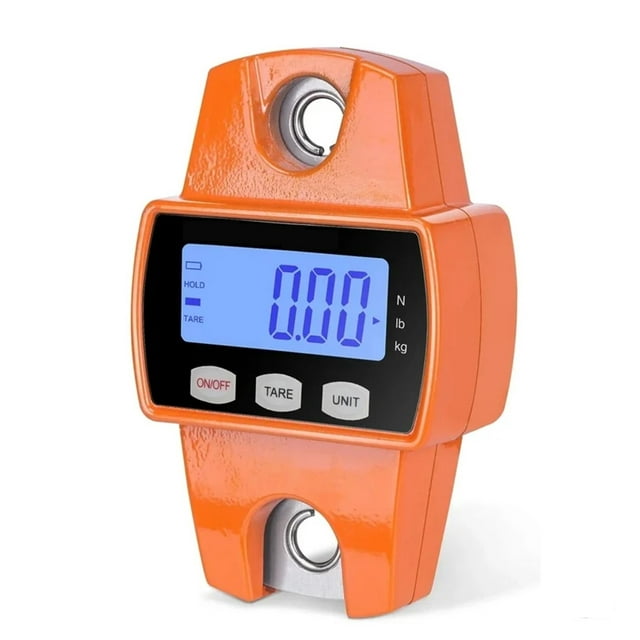 Digital Hanging Scale 300Kg Mini Crane Scale With Hooks For Farm, Hunting, Fishing ,Easy to Install