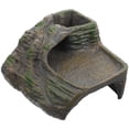 thumbnail image 2 of Basking Platform for Aquatic Turtles Turtle Tanning Platform Amphibian Shelter Resin Dark Brown Decorative 1Set, 2 of 4