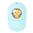 thumbnail image 4 of Humidificador difusor de aroma con fuente de alimentación USB, capacidad de 300 ml, apagado automático, decoración del hogar, habitación, oficina, vaca azul., 4 of 14