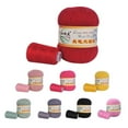 thumbnail image 2 of Billuyoard Hilo largo de Cachemira de visón de felpa antibolitas hilo de tejer a mano de fina para bufanda de cárdigan adecuado para mujer 50 + 20 Tela de costura y artesanía Rosa Rosa Billuyoard HA3067-08B, 2 of 6