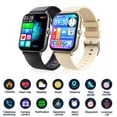 thumbnail image 3 of F97S smartwatch, compatible with Android and Apple, IP67 water resistance, suitable for both men's and women's sports modes, 1.7-inch fitness tracker, for answering/making calls/smart reminders, 3 of 7
