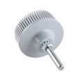 thumbnail image 4 of 2-Inch Emery Rubber Bristle Disc Set with 1/4 Inch Shank - Durable Abrasive Tool for Metal Polishing, Deburring, Rust & Scratch Removal - Compatible with Electric Drills - Optional Grits: Green 50#,, 4 of 6