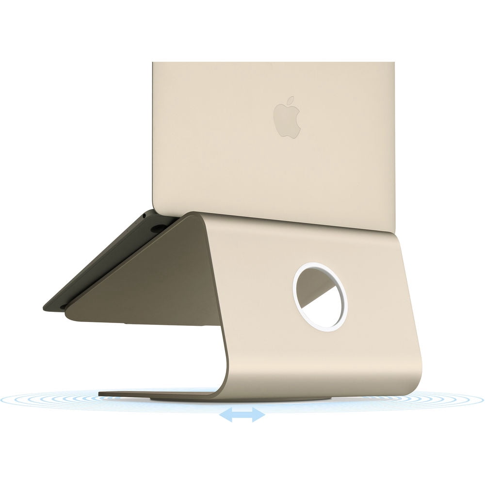 Prestige 10073 Rain Design M-Stand 360 Laptop stand swivel base, gold