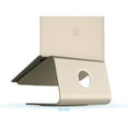 thumbnail image 2 of Prestige 10073 Rain Design M-Stand 360 Laptop stand swivel base, gold, 2 of 2