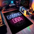 thumbnail image 1 of LNGOOR Gamer Rug for Boys Room Non-Slip 3D Cool Printed Gaming Rug for Boys Room Game Room Living Room Sofa Floor, 1 of 5