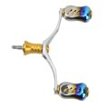 thumbnail image 4 of Double Reel Handle, Comfortable Feeling Fishing Accessory  For Maintainence Yellow, 4 of 8