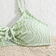 thumbnail image 3 of Hienoo Big Girls Texture Bikini Swimsuit Casual Quick Dry Bathing Suit Kids Swimwear, 3 of 6