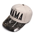 thumbnail image 3 of CYYFXKA Mama Hat for Women, Vintage Two Tone Embroidered Mom Baseball Cap, Trendy New Mom Gifts Mothers Day Outfits for Mommin, 3 of 6