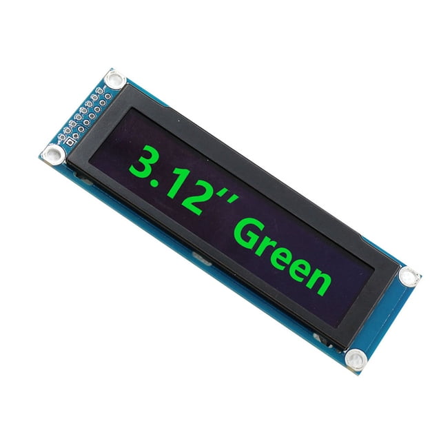 Sidaley Módulo OLED SSD1322 256*64 LCD 3,3 V Clear Show Módulos de visualización con iluminación automática Pantallas autoluminosas prácticas de Electrónica Verde