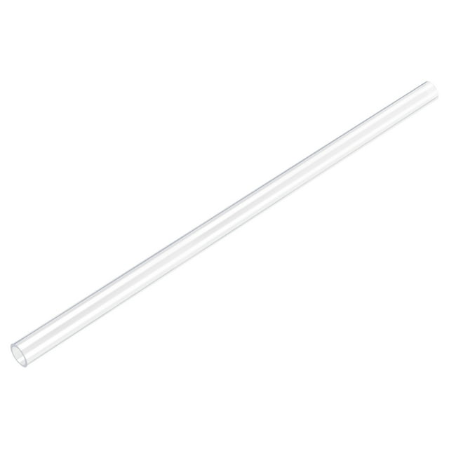 Unique Bargains Polycarbonate Rigid Round Clear Tubing 6mm(0.23 Inch)IDx8mm(0.31 Inch)ODx305mm(1Ft) Length Plastic Tubes 2pcs