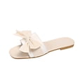 thumbnail image 2 of Viluyesy Slippers for Women Comfortable Flat Bottom Non-Slip Footwear for Women Beige Size 38, 2 of 10