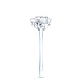 thumbnail image 3 of Lab Grown Diamond Knot Engagement Ring, 0.6 Carat, EF-VS Quality - Ready To Gift, 925 Sterling Silver, US 4.00, 3 of 8