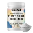 thumbnail image 1 of 100% Pure Fumed Silica Powder, Advanced Thickener for Epoxy, Concrete, Epoxy, Paints, Cement, Resin, Varnishes, Worked Well for Ceramic Blanket Rigidizer - 9 oz, 1 of 8