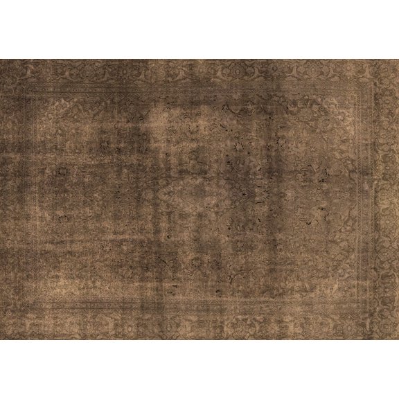 Ahgly Company Indoor Rectangle Abstract Brown Modern Area Rugs, 5' x 8'