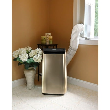 Amana - 450 Sq. Ft. Portable Air Conditioner - Gold/Black