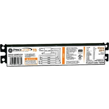 G.E. LFL Electronic Ballast