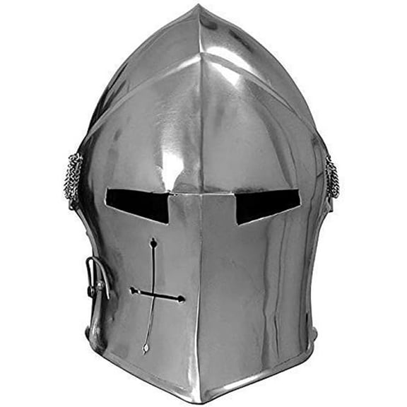 Medieval MF Doom Roman Gladiator Full Face Mask For Adults Men Women 18 Gauge Steel Halloween Warrior Costume