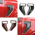 thumbnail image 5 of POSSBAY Pair Carbon Fiber Side Fender Badge Emblem Cover Trims For Ford F150 F-150 21-22, 5 of 5