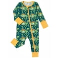 thumbnail image 3 of ATAIKU Infant Baby Footless Pajamas, Bamboo Newborn Boys Zipper Sleepers with Mitten Cuffs, Sleep Play PJs - Alien, 3 of 9