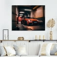thumbnail image 2 of Designart Tt In Underground Garage Canvas Wall Art, 2 of 5