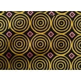 thumbnail image 4 of oneOone Cotton Cambric Fabric Diamond & Circle Block Printed Fabric 1 Yard 56 Inch Wide, 4 of 4
