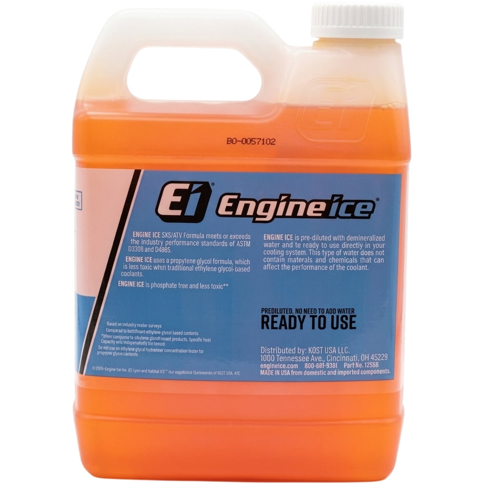 Engine Ice Hi-Performance SXS/ATV Coolant + Antifreeze 1/2 Gallon