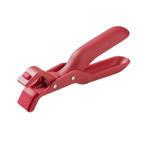2026 New Hot Plate Gripper，1 Pc Hot Plate Gripper Tongs，Multi-functional Anti-Scald Kitchen Bowl Clamp Hot Plate Grippers (Red)