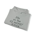 thumbnail image 4 of Ice Hockey Player Wife Girlfriend Husband Hoodie, Gifts, Hooded Sweatshirt, 4 of 4