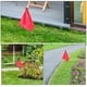 thumbnail image 3 of 30 banderines triangulares para jardín, para riego, paisajismo, césped, riego de mascotas y construcción, 3 of 7