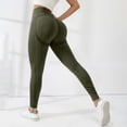 thumbnail image 5 of Holzkary 3D Compression Leggings Women Push Up Sculpting Fitness Pants for Workout,Yoga,Daily Wear High Waisted Tummy Control Gym Trousers Seamless Scrunch Butt Yoga Pants Skin-Friendly Sport Tight, 5 of 7