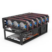 Open Mining Rig Frame Stackable for Mining ETH Tool For 6 GPU 8 GPU Bitcoin Rack