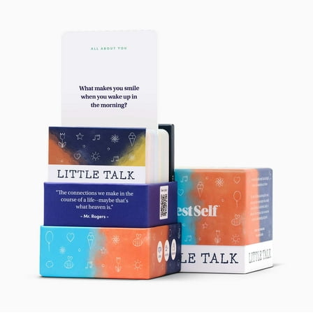 BestSelf Co. Little Talk Deck - Kids Conversation Starter Cards