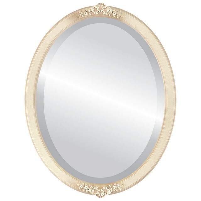 Athena Framed Mirror - Taupe
