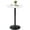 White/Black, variant on Homall 1 Piece Bar Table Height Adjustable Bistro Pub Table Cocktail Round Table with Metal Base, Black/Black