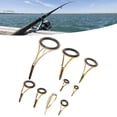 thumbnail image 1 of Rod Tip Repair Kit, 9 Sizes Tangle Free Fishing Rod Tip Guide Kit Perfect Match  for Outdoor Fishing, 1 of 7