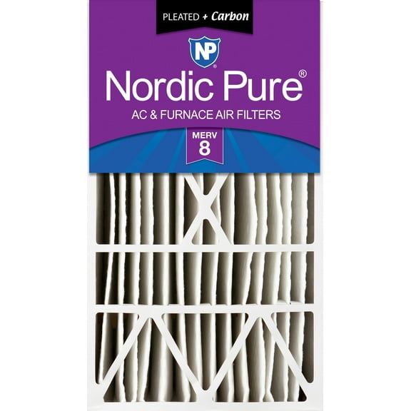 16x28x6 Aprilaire Space-Gard 2400 Replacement Air Filter MERV 8   Carbon 1 Pack