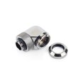 thumbnail image 2 of Bitspower G1/4" to Enhance Multi-Link Adapter Fitting for 14mm OD Rigid Tubing, 90 Degree Rotary, Black Sparkle, 2 of 2