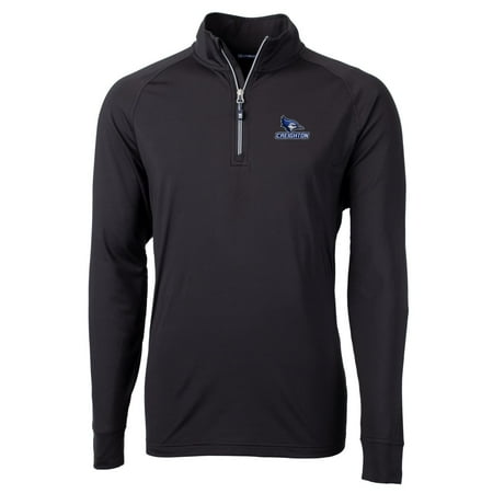 Men s Cutter & Buck Black Creighton Bluejays Big & Tall Adapt Eco Knit Quarter-Zip Pullover Jacket Men s Cutter & Buck Black Creighton Bluejays Big & Tall Adapt Eco Knit Quarter-Zip Pullover Jacket